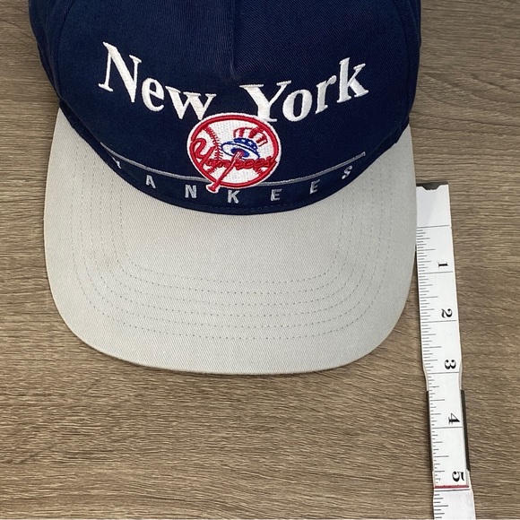 47 Brand New York Yankee’s Baseball Hat Mens Dark Blue Gray White Red Snap Cap - Picture 9 of 16